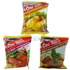 A-One 30er Pack Huhn, Rind, Ente Instant Nudeln 85g, 2,55kg