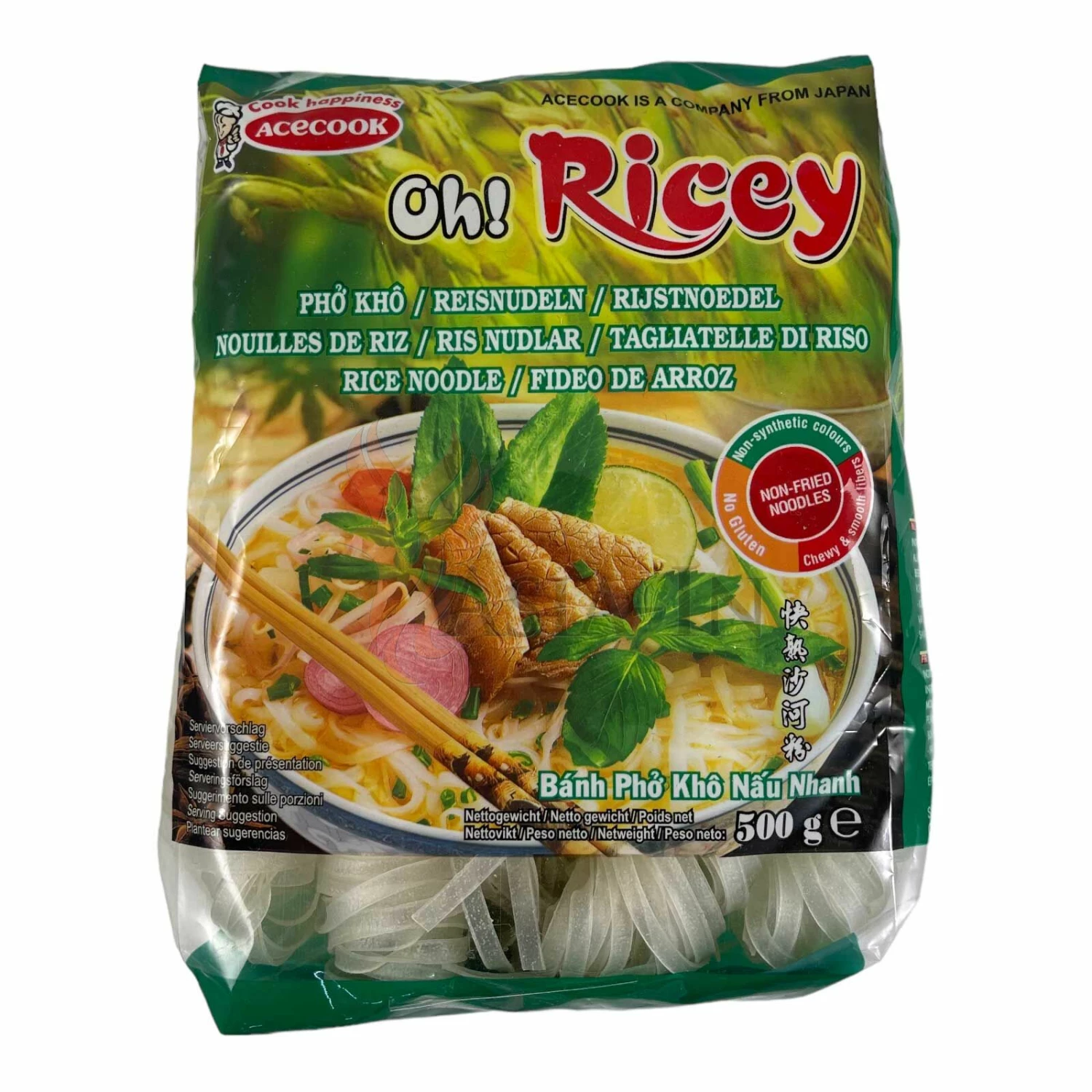 Acecook Reisnudeln Oh! Ricey 400g 3 Acecook Reisnudeln Oh! Ricey 400g