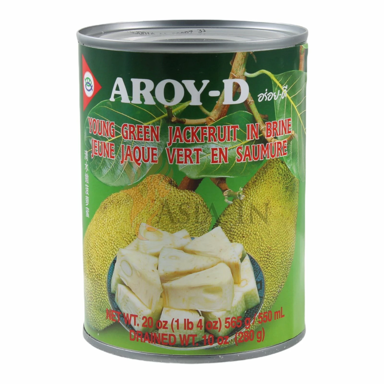 Aroy-D Jackfrucht Grün, Jung 280g 3 Aroy-D Jackfrucht Grün, Jung 280g