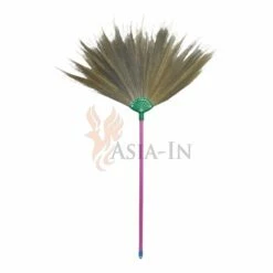 Asiatischer Besen Mit Kunststoffgriff, Aus Thailand 1m
