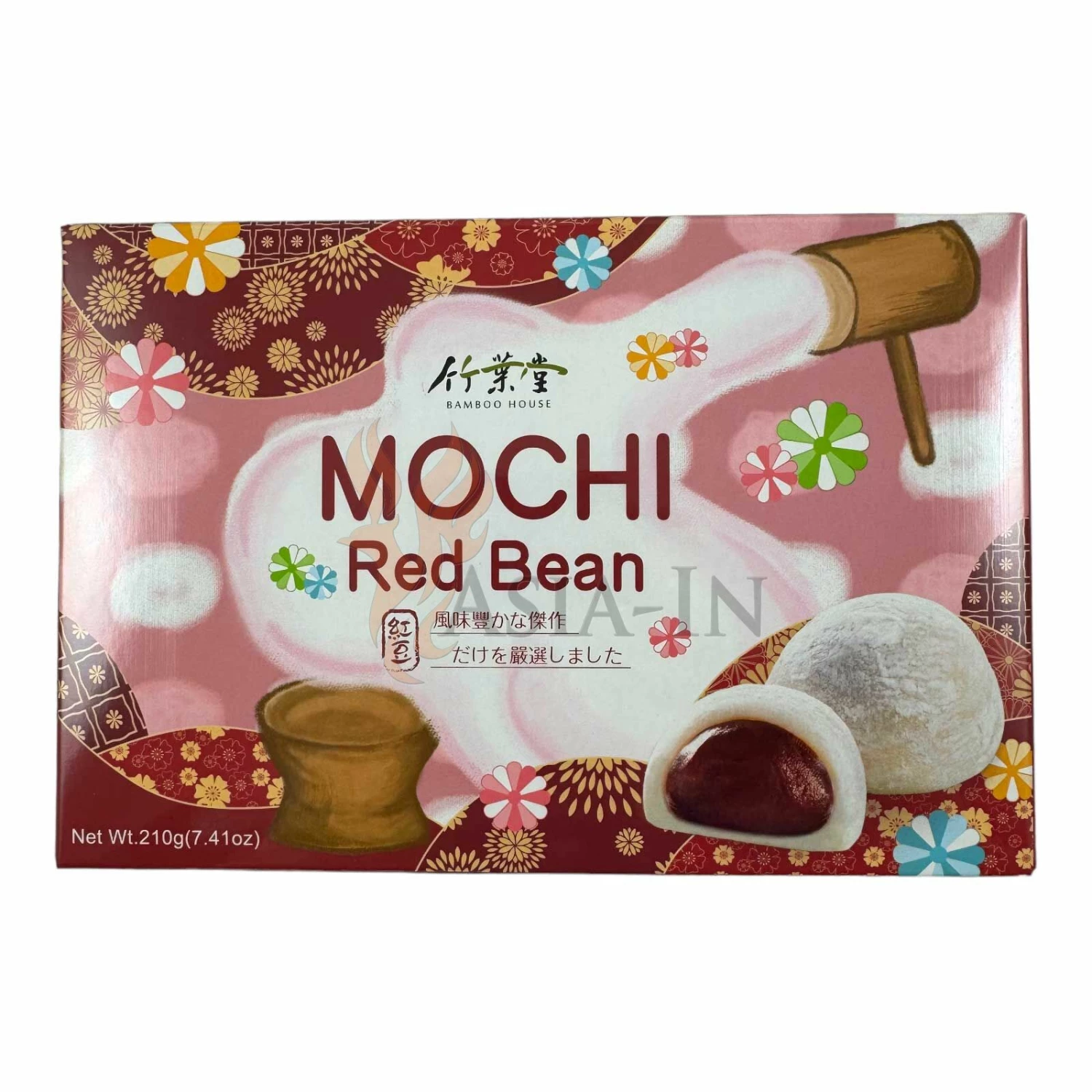 Bamboo House Rote Bohnen Mochi Jap. Art 210g 4 Bamboo House Rote Bohnen Mochi Jap. Art 210g – Bild 2