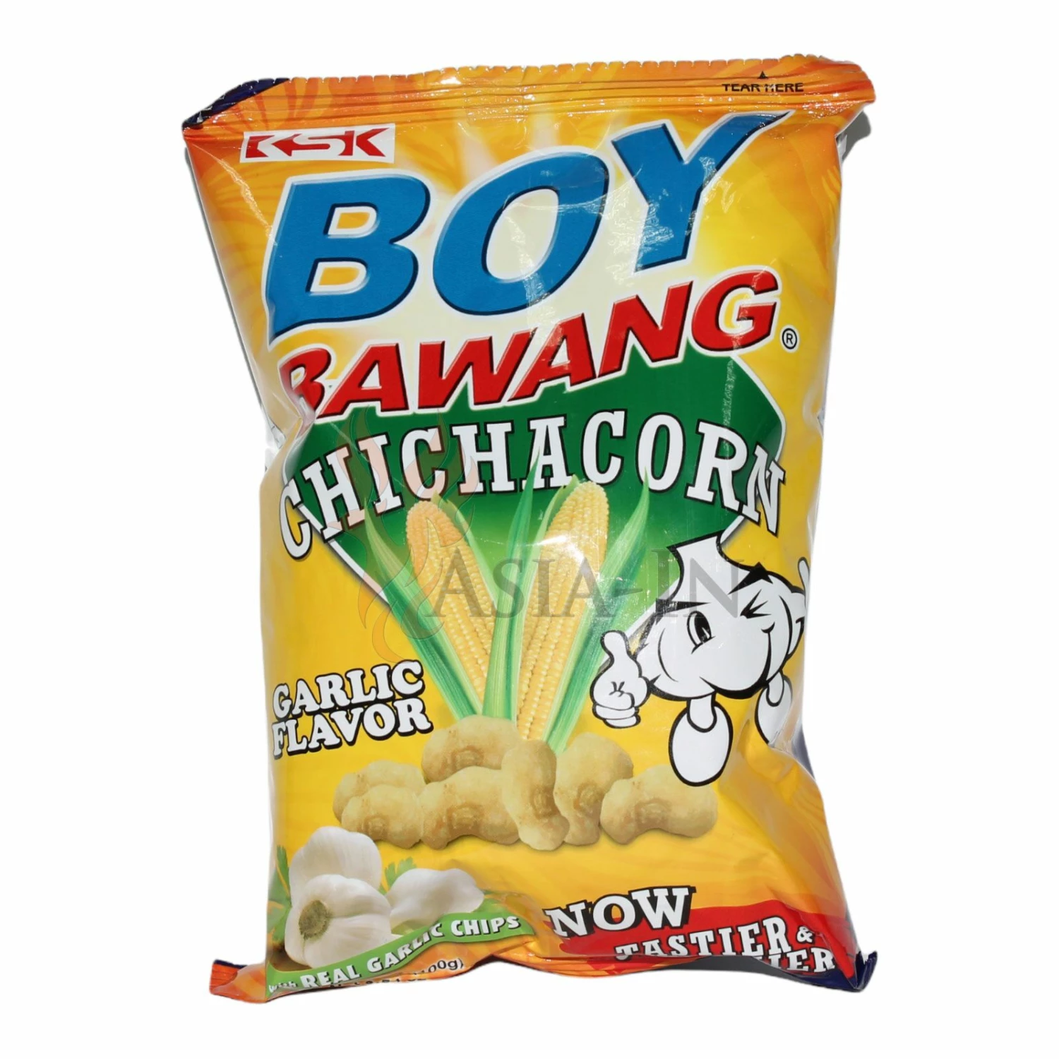 Boy Bawang Frittierter Mais Knoblauchgeschmack 100g 4 Boy Bawang Frittierter Mais Knoblauchgeschmack 100g – Bild 2