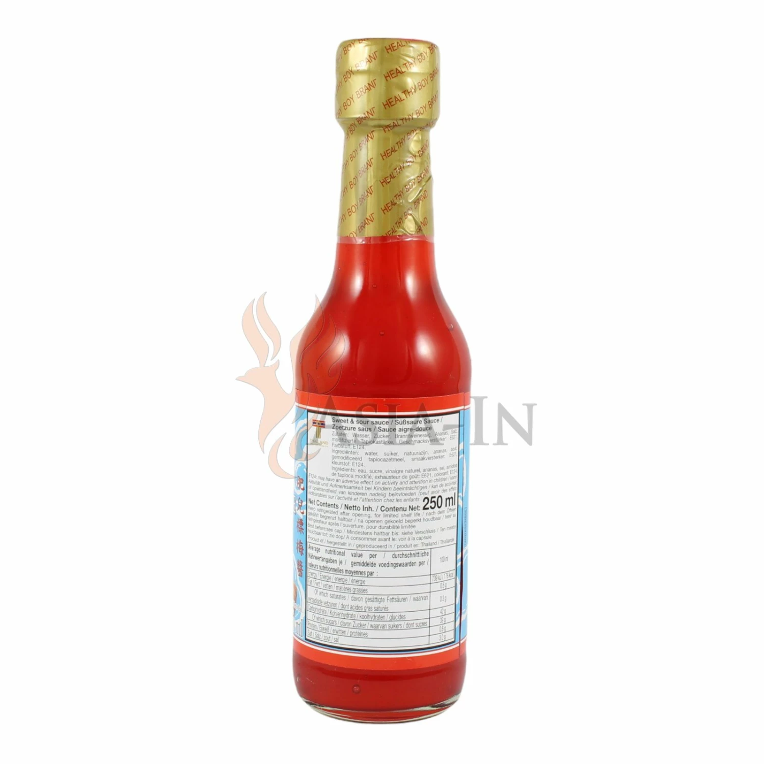 Dek Som Boon Süß & Sauer Sauce 250ml 4 Dek Som Boon Süß & Sauer Sauce 250ml – Bild 2