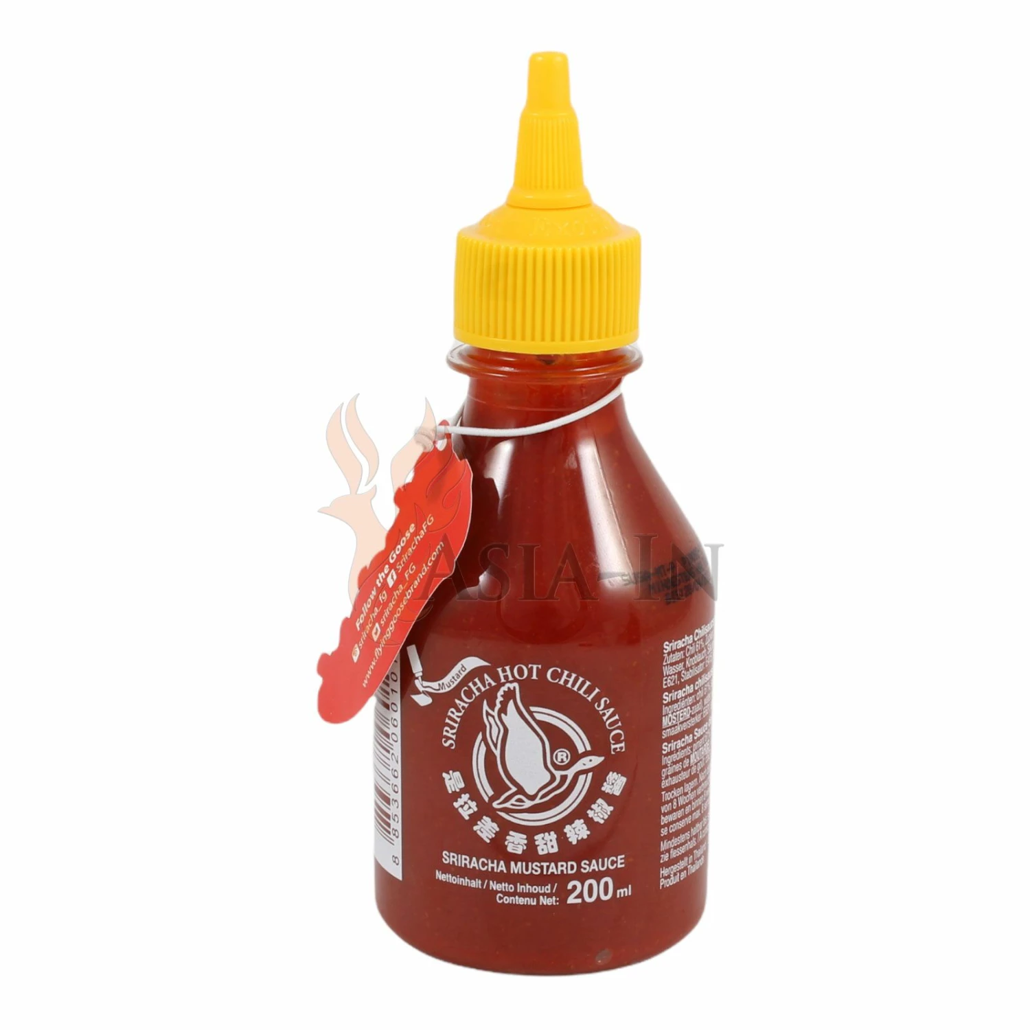 Flying Goose Sriracha Chilisauce Mit Senf 200ml 3 Flying Goose Sriracha Chilisauce Mit Senf 200ml
