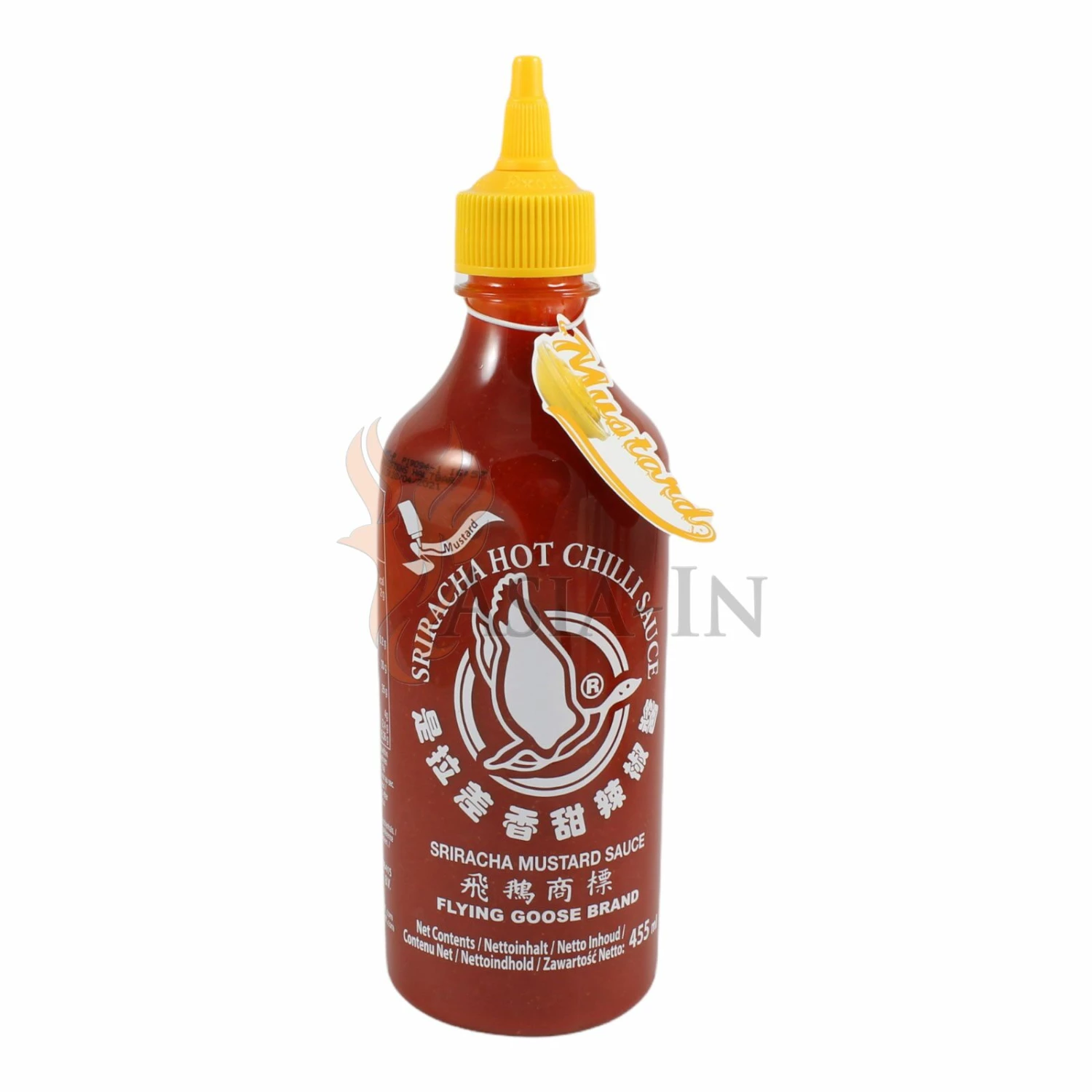 Flying Goose Sriracha Chilisauce Mit Senf 455ml 5 Flying Goose Sriracha Chilisauce Mit Senf 455ml – Bild 3