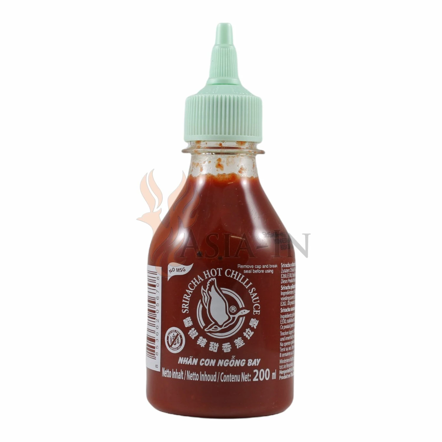 Flying Goose Sriracha Chilisauce Scharf, Ohne Glutamat 200ml 3 Flying Goose Sriracha Chilisauce Scharf, Ohne Glutamat 200ml