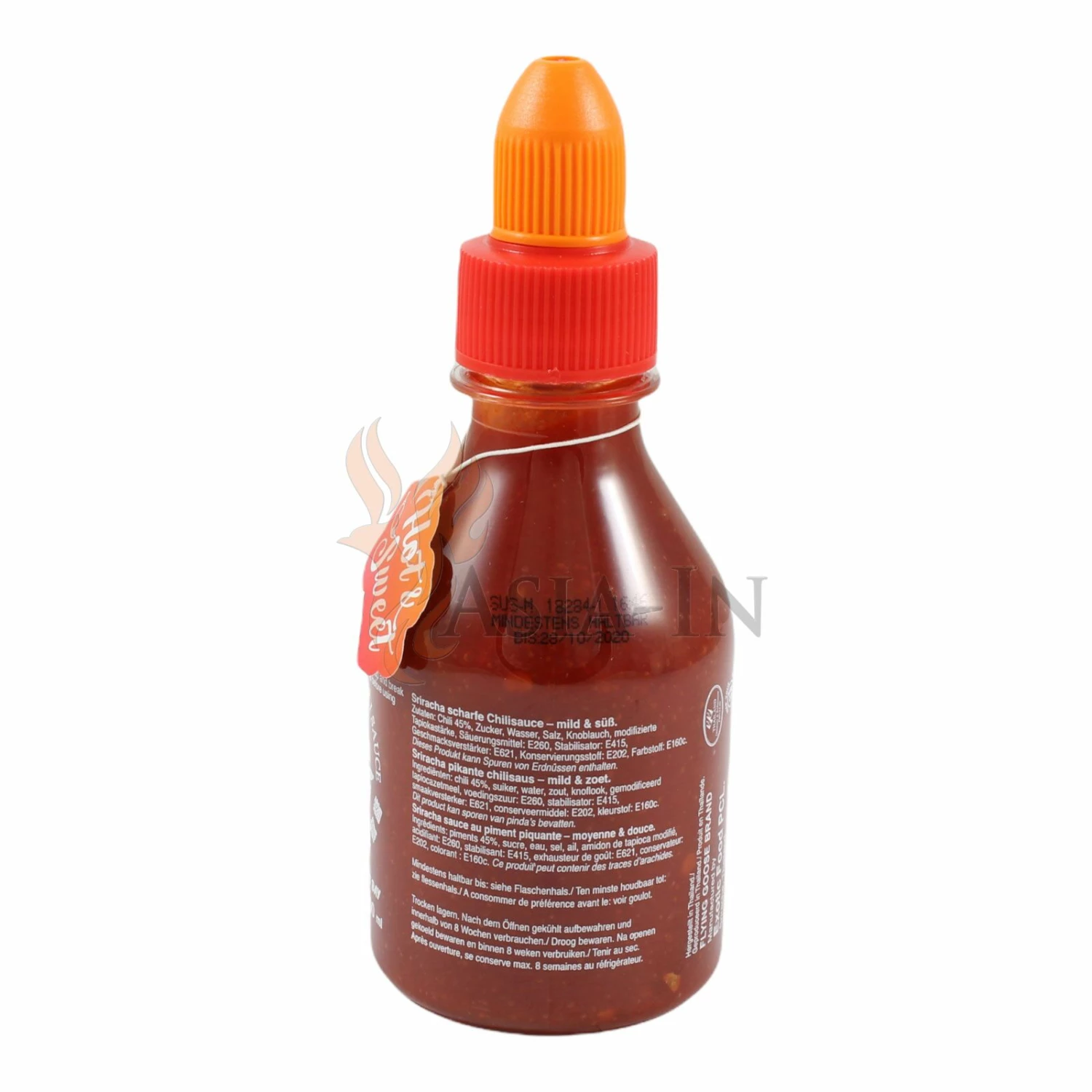 Flying Goose Sriracha Chilisauce Süß Und Würzig 200ml 5 Flying Goose Sriracha Chilisauce Süß Und Würzig 200ml – Bild 3