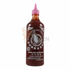 Flying Goose Sriracha Chilisauce Super Scharf, Ohne Glutamat 730ml