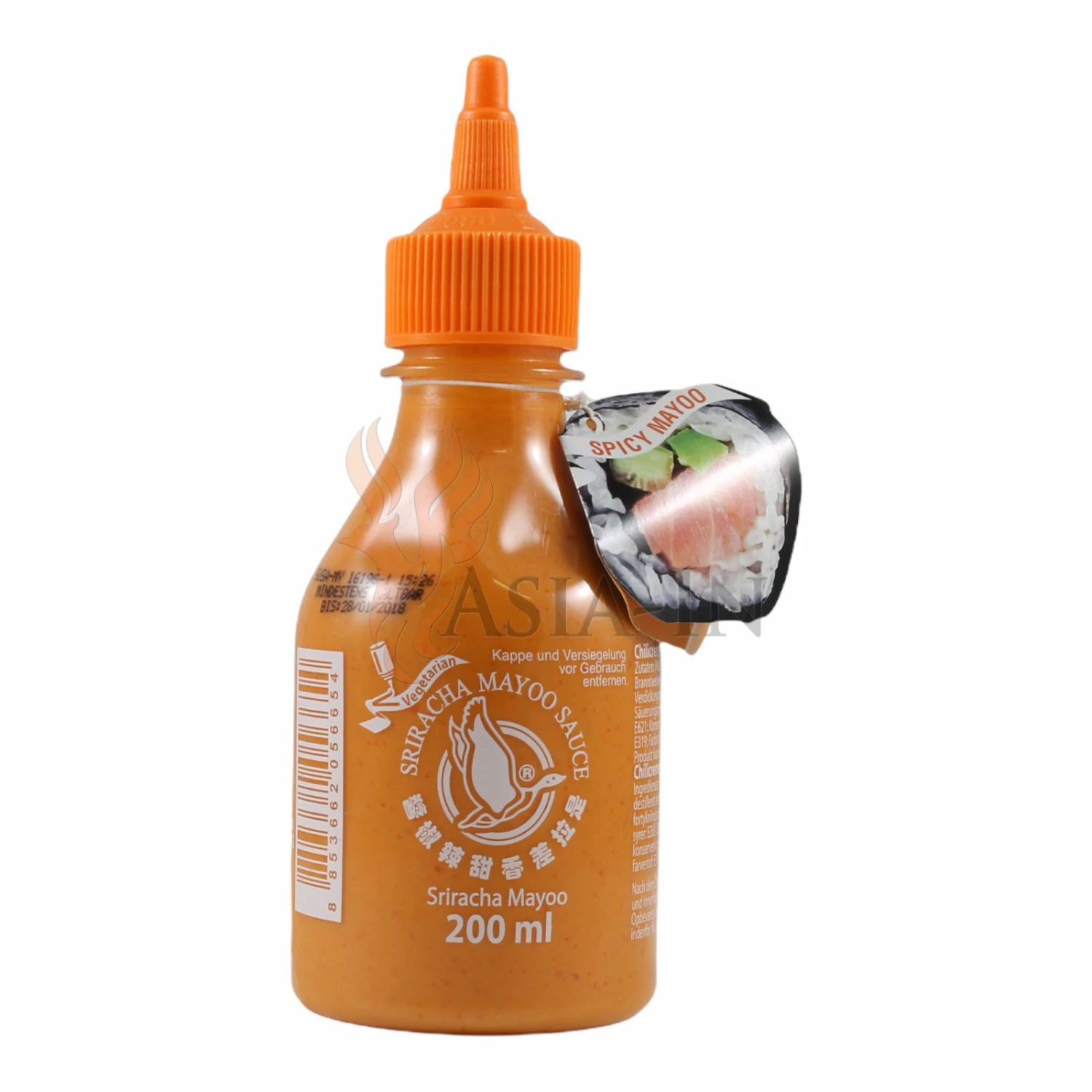 Flying Goose Sriracha Mayonnaise Scharf & Würzig 200ml 3 Flying Goose Sriracha Mayonnaise Scharf & Würzig 200ml