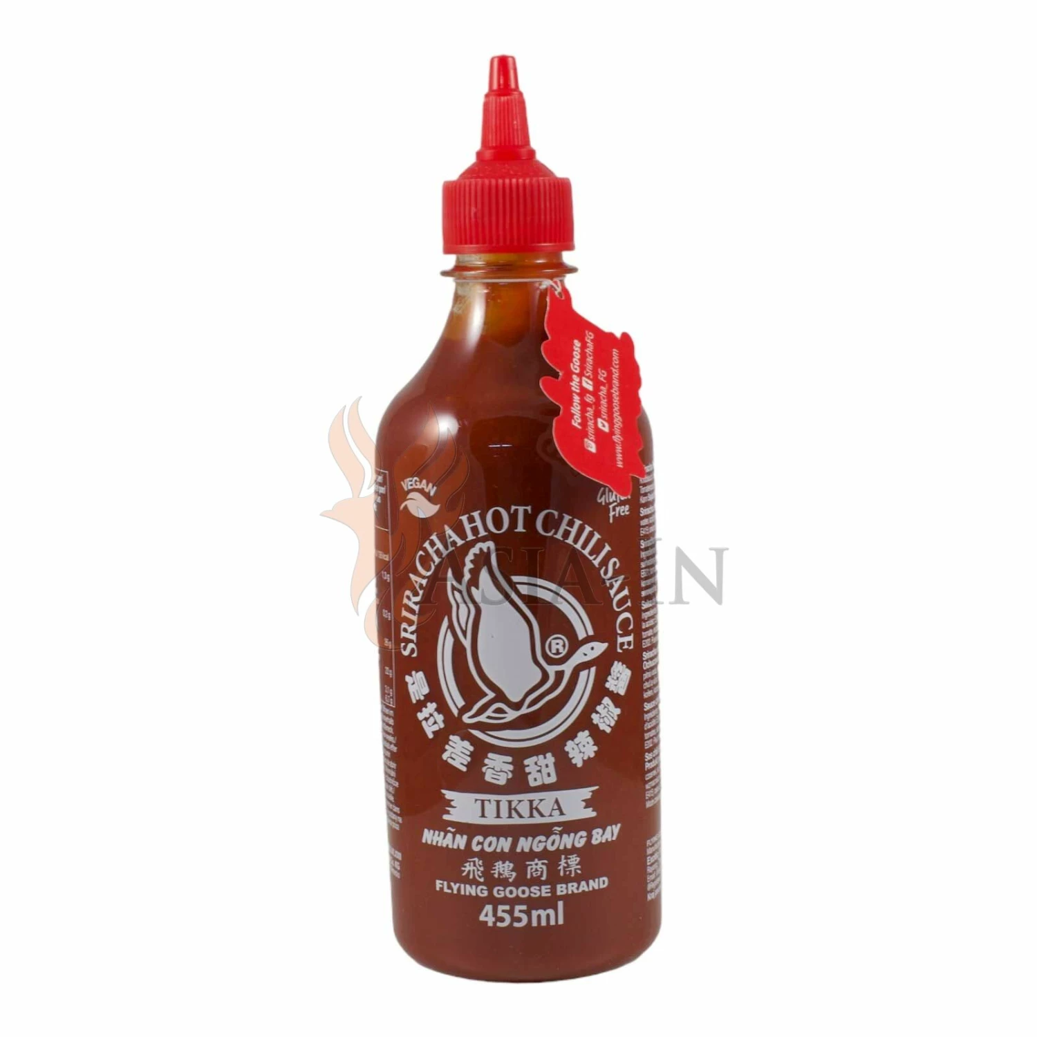 Flying Goose Sriracha, Tikka Chilisauce 455ml 5 Flying Goose Sriracha, Tikka Chilisauce 455ml – Bild 3