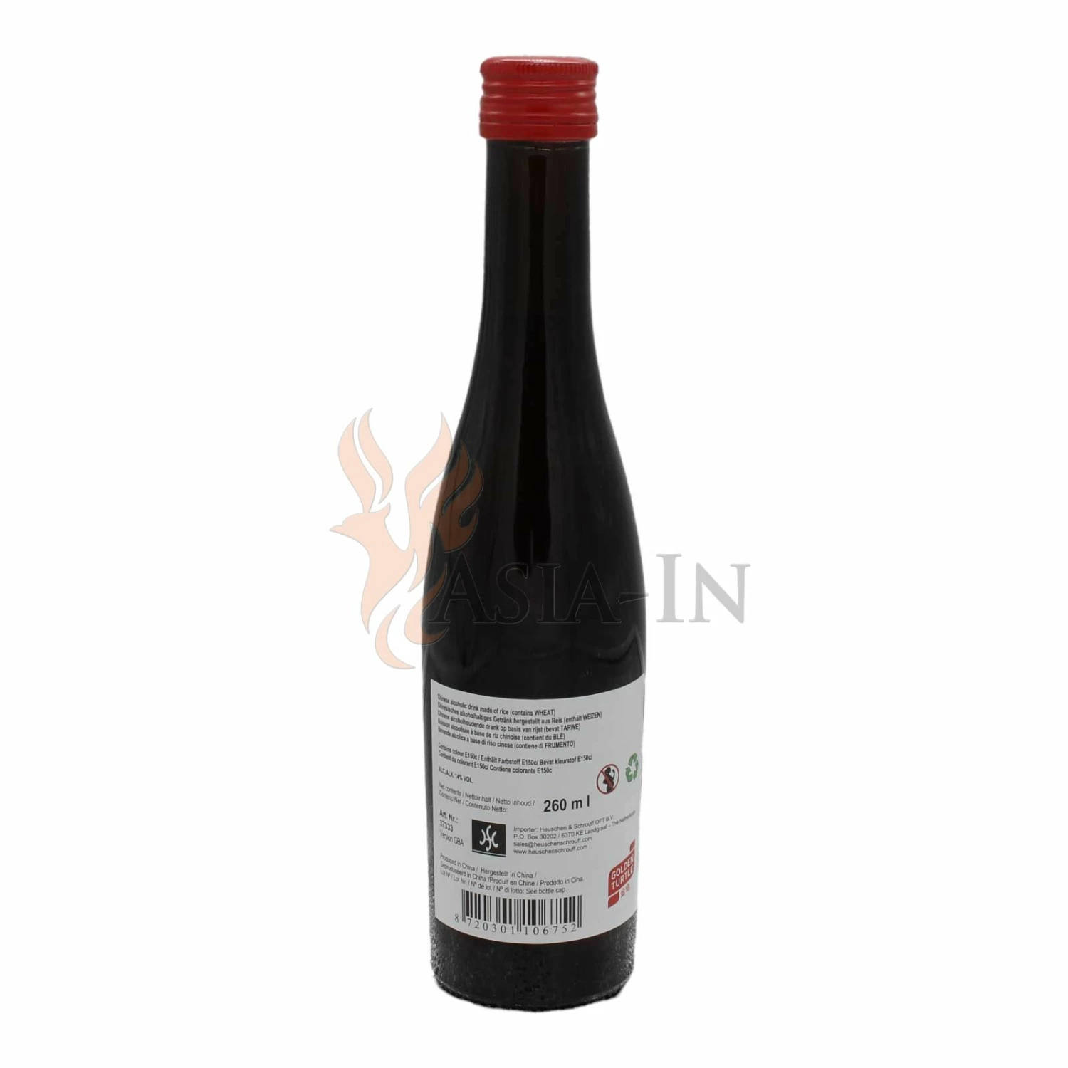 Golden Turtle Reiswein 14% VOL. 260ml 4 Golden Turtle Reiswein 14% VOL. 260ml – Bild 2