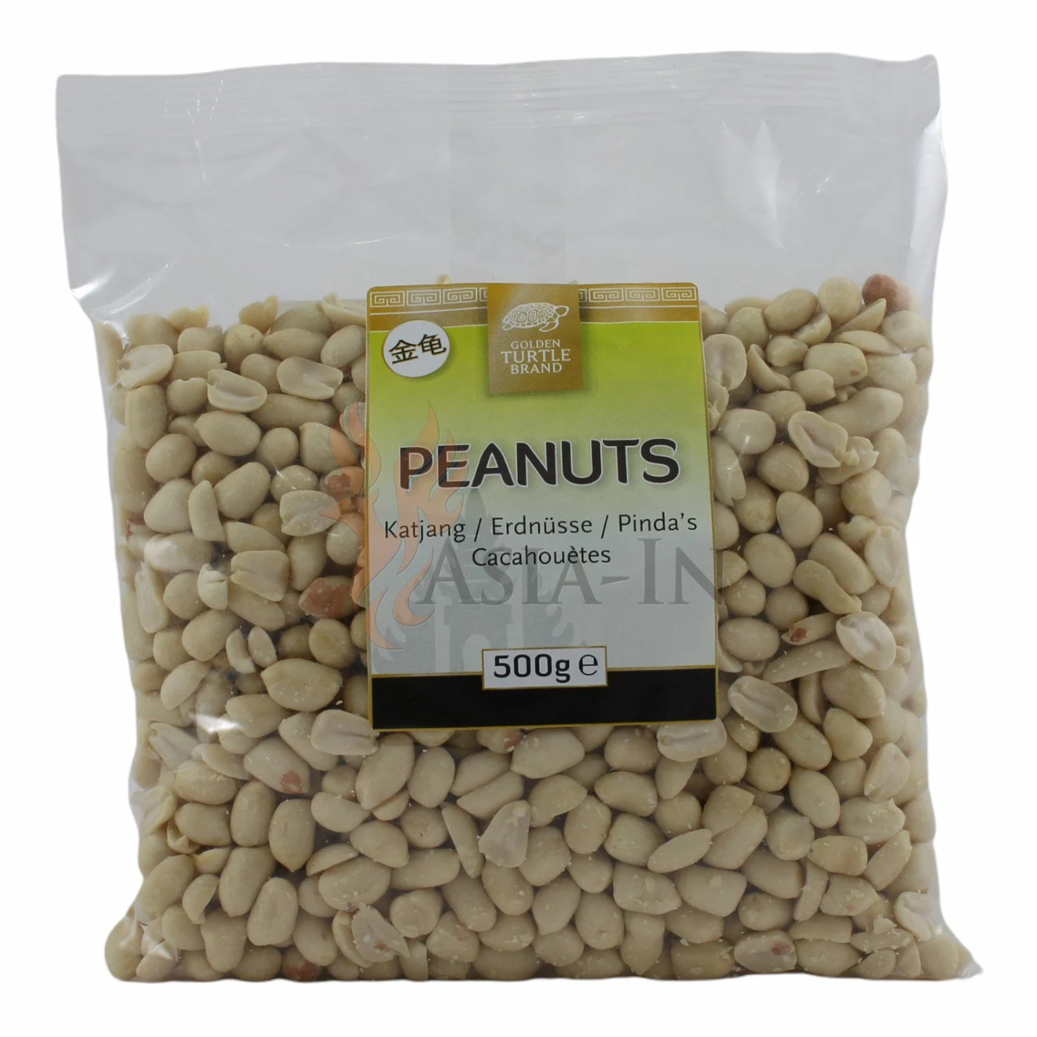 Golden Turtle Ungesalzene Erdnüsse 500g 5 Golden Turtle Ungesalzene Erdnüsse 500g – Bild 3