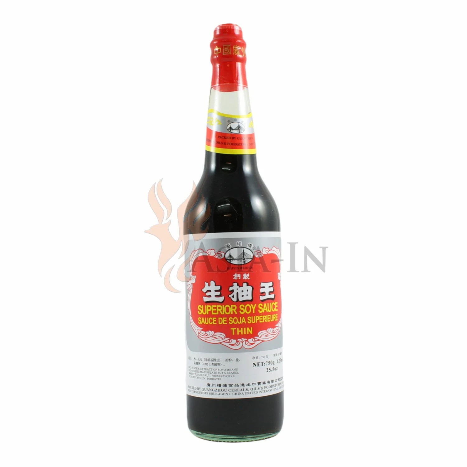 Haiyin Bridge Helle Sojasauce 610ml 3 Haiyin Bridge Helle Sojasauce 610ml