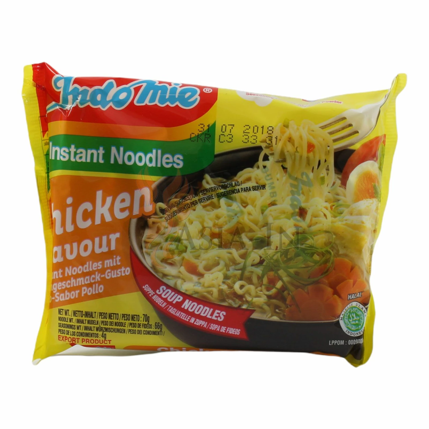 Indomie Huhn Instant Nudeln 70g 3 Indomie Huhn Instant Nudeln 70g