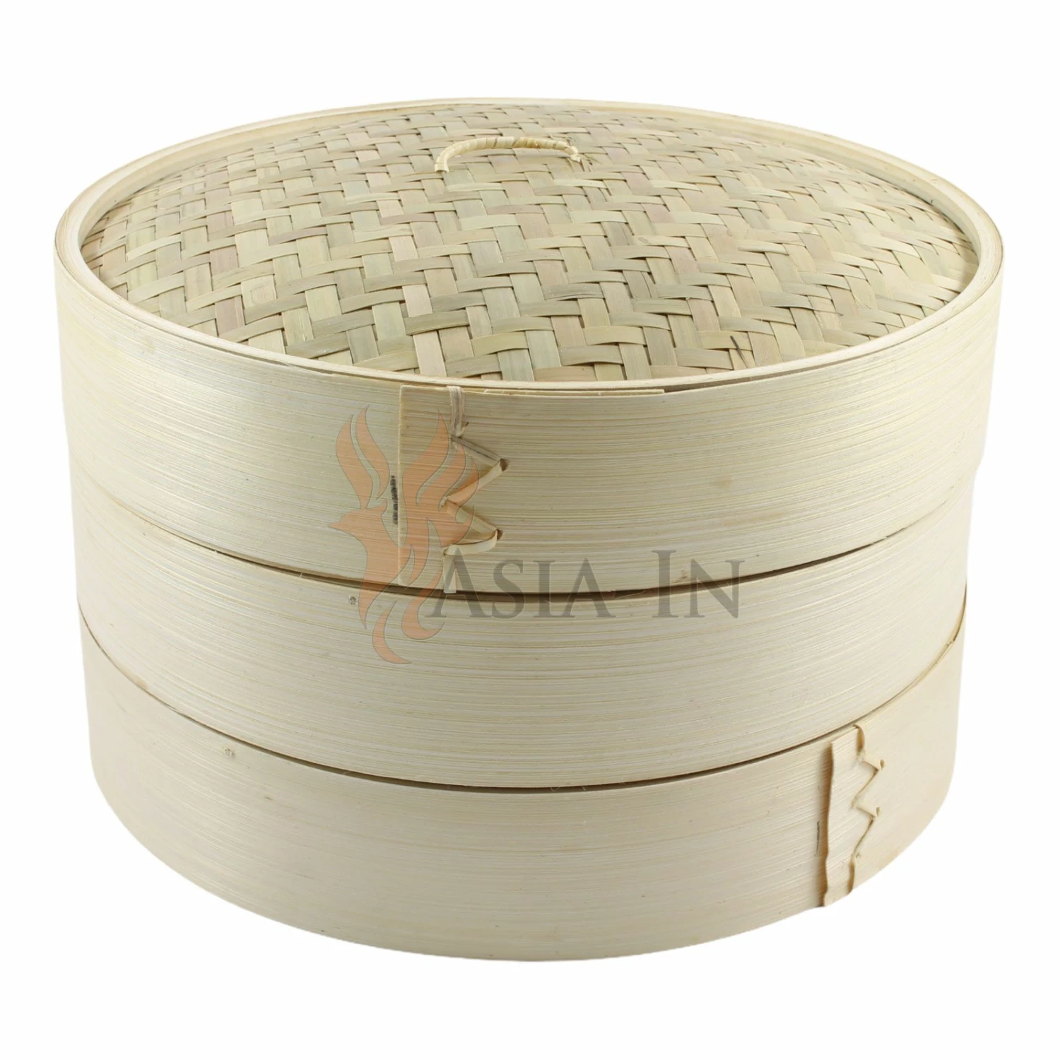 Jade Temple Bambusdämpfer 3-Teilig 25 Cm Bamboo Steamer Set 6 Jade Temple Bambusdämpfer 3-Teilig 25 Cm Bamboo Steamer Set – Bild 4