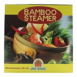 Jade Temple Bambusdämpfer 3-Teilig 25 Cm Bamboo Steamer Set