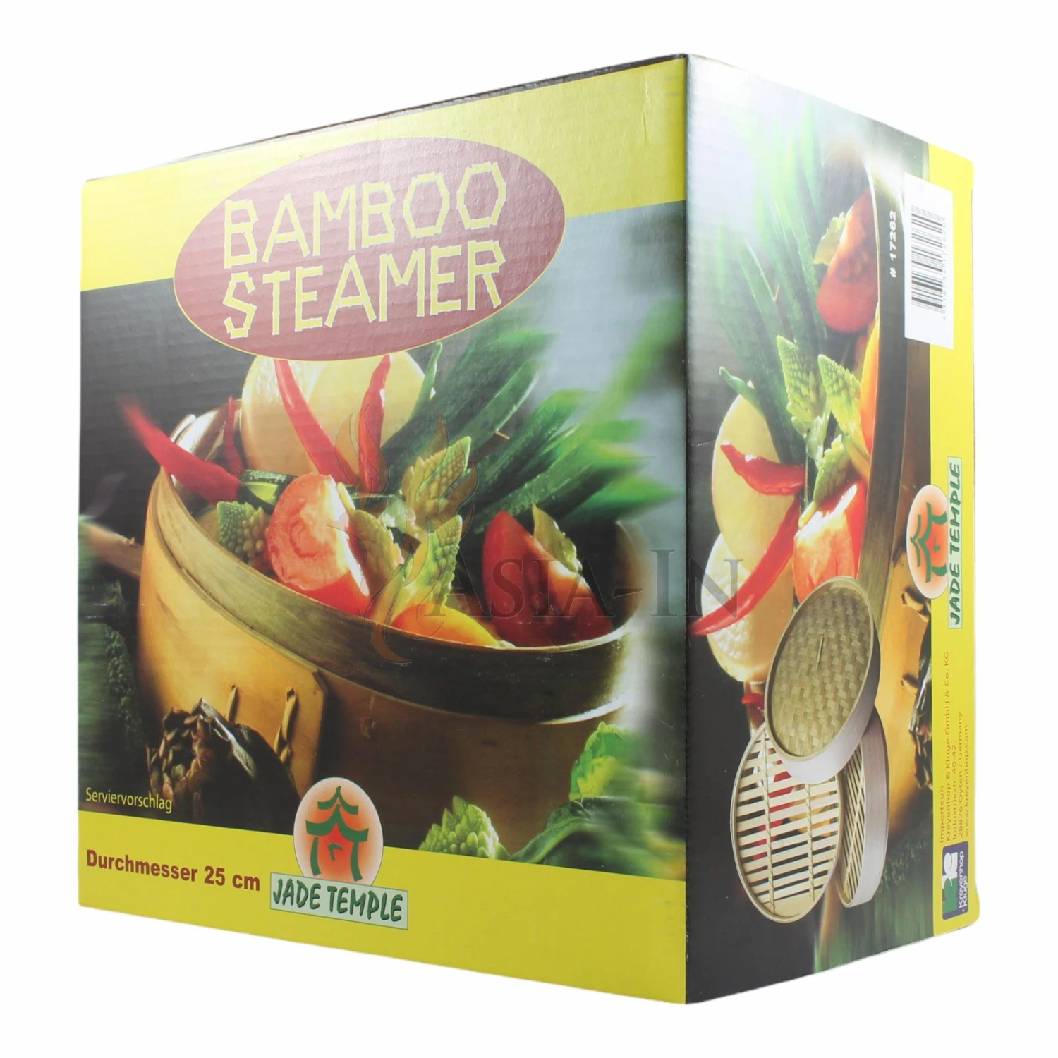 Jade Temple Bambusdämpfer 3-Teilig 25 Cm Bamboo Steamer Set 4 Jade Temple Bambusdämpfer 3-Teilig 25 Cm Bamboo Steamer Set – Bild 2