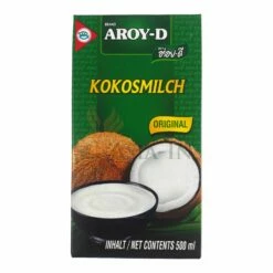 Aroy-D Kokosmilch 500ml -ASIA-IN Geschäft kokosnuslgilch 100 aroy d 500ml