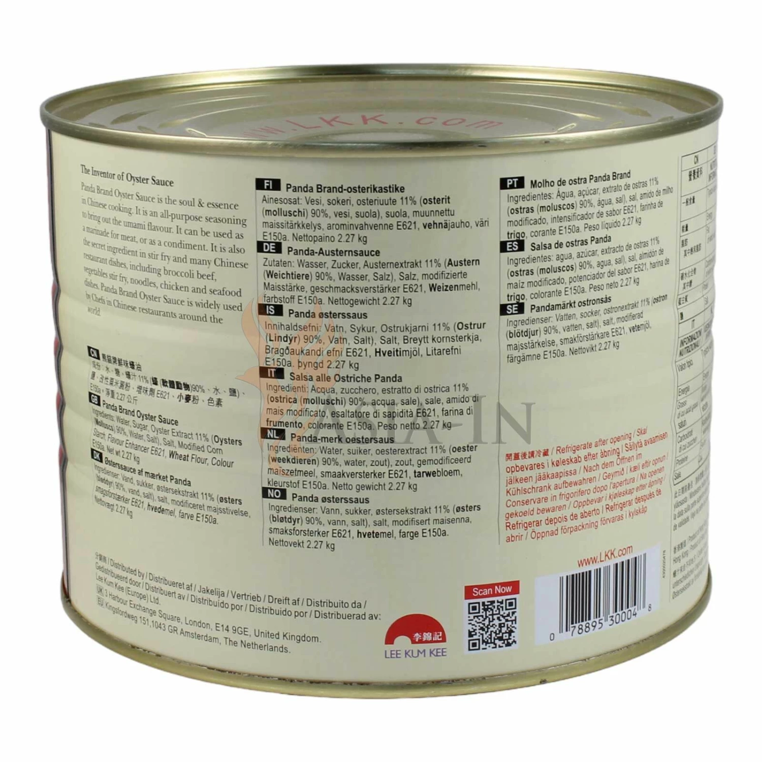 Lee Kum Kee Panda Austernsauce 2,27kg 3 Lee Kum Kee Panda Austernsauce 2,27kg