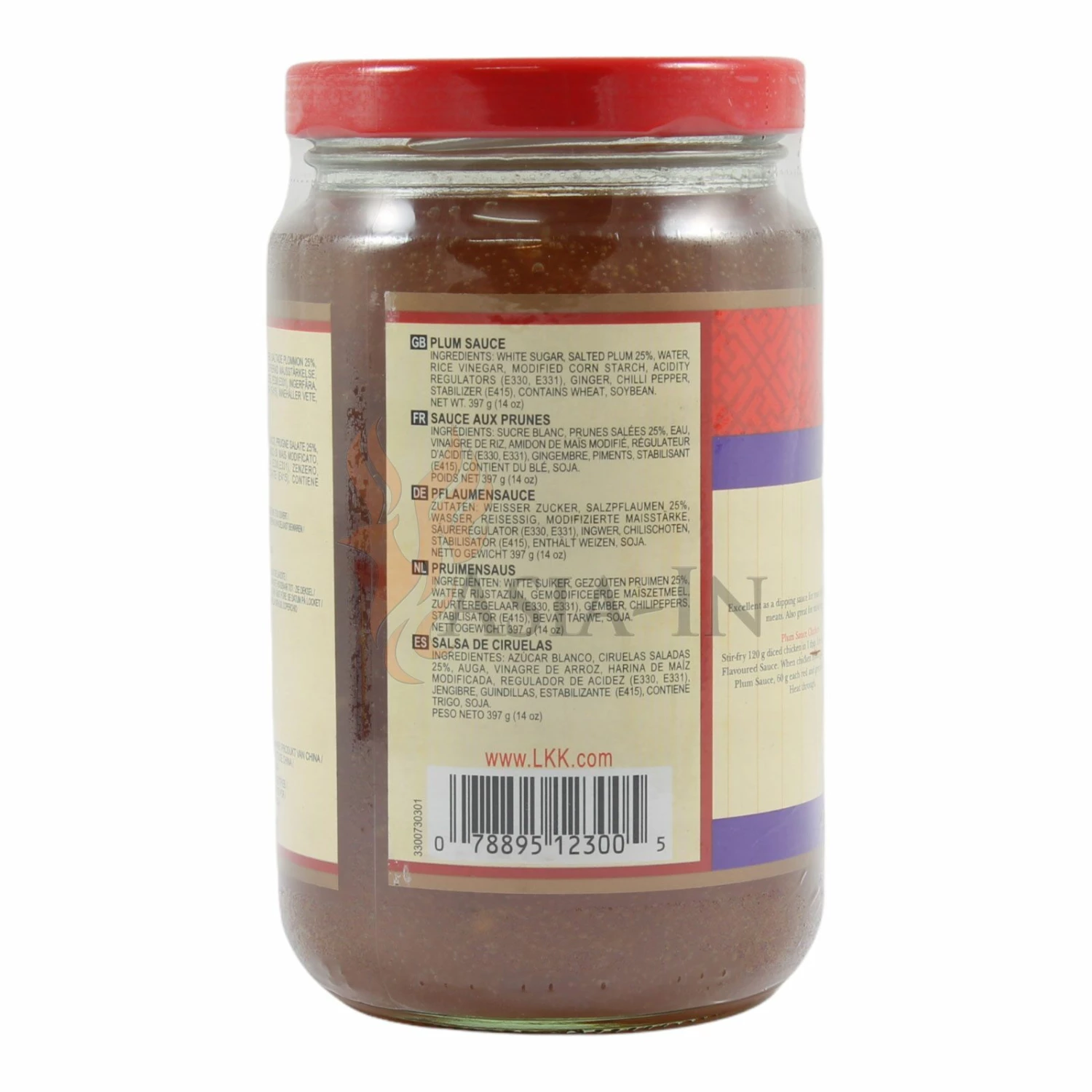 Lee Kum Kee Pflaumensauce 397g 4 Lee Kum Kee Pflaumensauce 397g – Bild 2