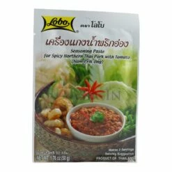 Lobo Nam Prik Ong Würzpaste Für Nordthailändisches Schweinefleisch Mit Tomaten 50g 7 Lobo Nam Prik Ong Würzpaste Für Nordthailändisches Schweinefleisch Mit Tomaten 50g -ASIA-IN Geschäft lobo nam prik ong wuerzpaste fuer nordthailaendisches schweinefleisch mit tomaten 50g