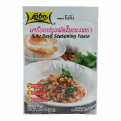 Lobo Pad Krapao Holy Basil, Basilikum Würzpaste 50g