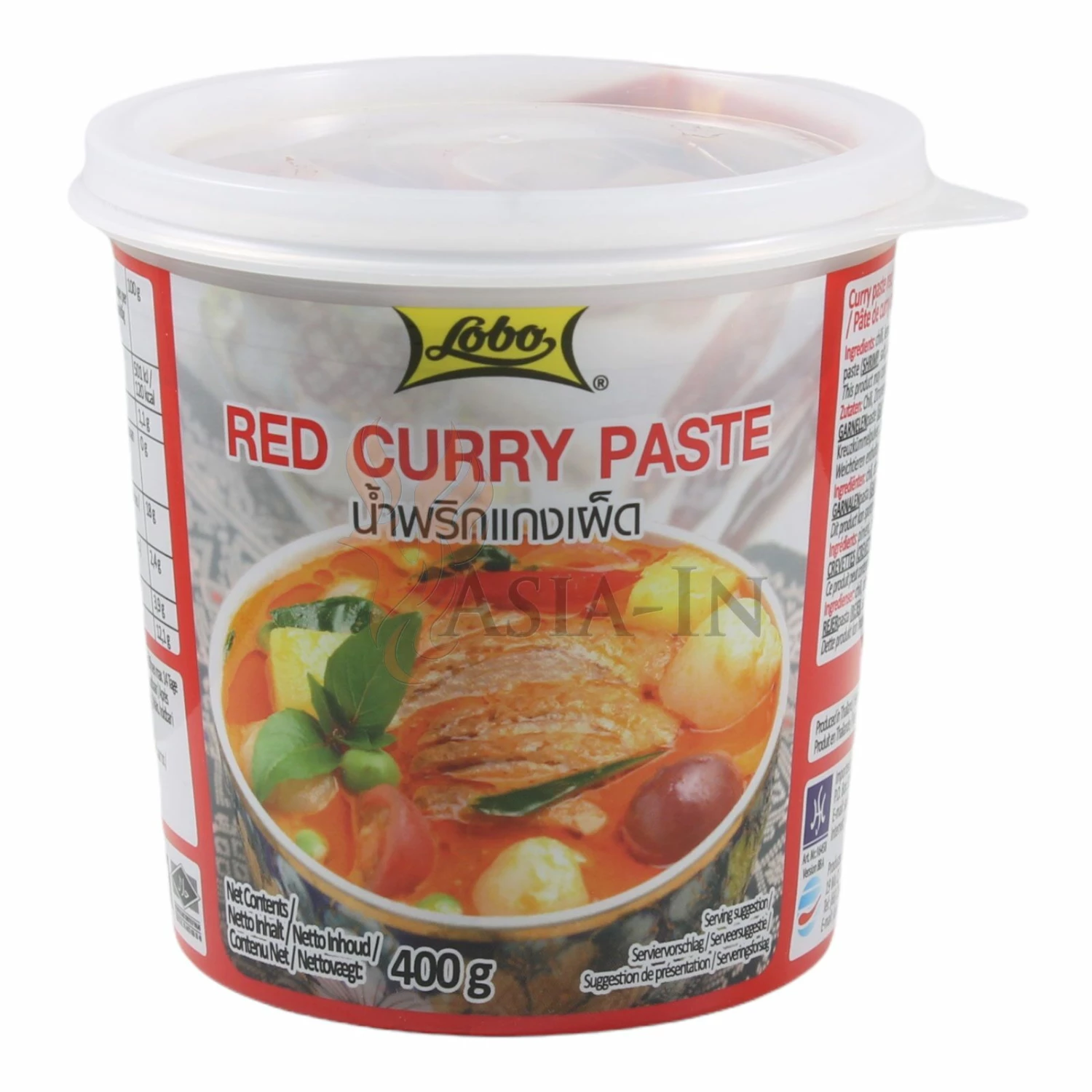 Lobo Rote Currypaste 400g 4 Lobo Rote Currypaste 400g – Bild 2