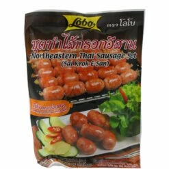 Lobo Sai Krok Isan Thailändische Wurst Set 75g -ASIA-IN Geschäft lobo sai krok isan thailaendische wurst set 75g
