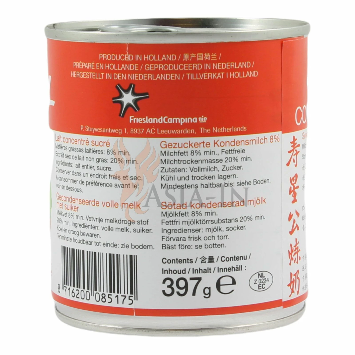 Longevity Kondensmilch Gezuckert 397g 4 Longevity Kondensmilch Gezuckert 397g – Bild 2