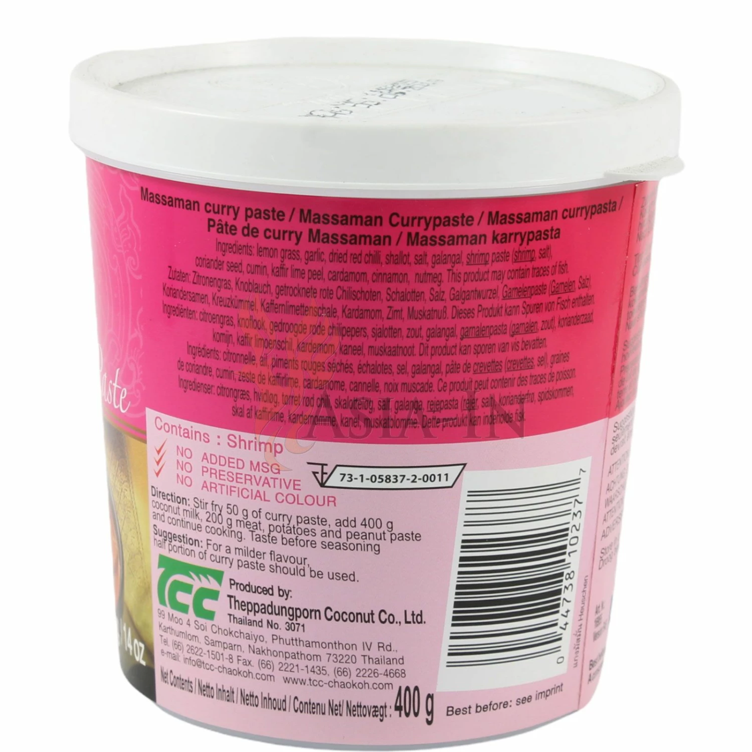 Mae Ploy Masaman Currypaste 400g 4 Mae Ploy Masaman Currypaste 400g – Bild 2