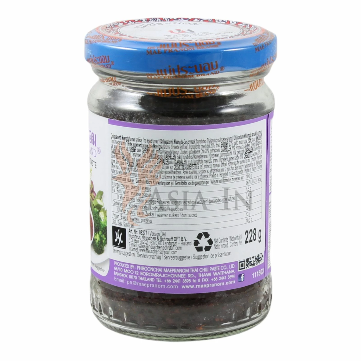 Mae Pranom Chilipaste Mit Maengda Geschmack 288g 3 Mae Pranom Chilipaste Mit Maengda Geschmack 288g