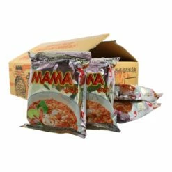 MAMA Tom Yum Garnelen Instant Nudeln 30x60g 1,8kg -ASIA-IN Geschäft mama tom yum garnelen instant nudeln 30x60g 18kg
