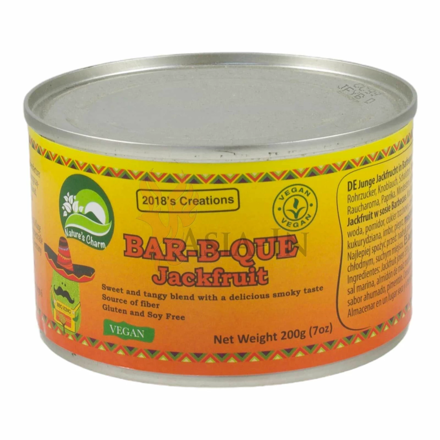 Nature's Charm BBQ Jackfrucht Grün, Jung 200g 3 Nature's Charm BBQ Jackfrucht Grün, Jung 200g