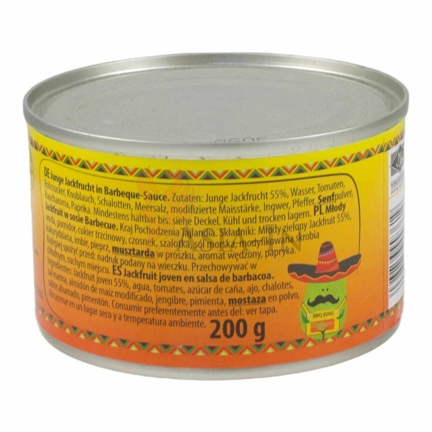 Nature's Charm BBQ Jackfrucht Grün, Jung 200g 5 Nature's Charm BBQ Jackfrucht Grün, Jung 200g – Bild 3