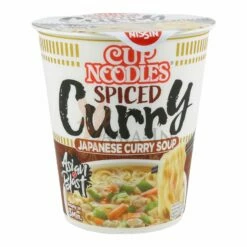 Nissin Curry Instant Nudeln Im Becher 63g
