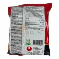 NongShim 60er Pack Shin Ramyun Instant Nudeln 120g, 7,2kg