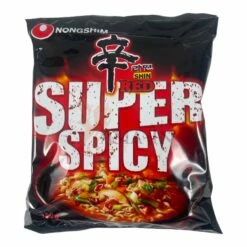 NongShim Shin Red Instant Nudeln Super Scharf 120g