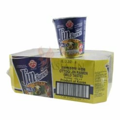 Ottogi Jin Ramen Instant Nudeln Im Becher, Mild 65g -ASIA-IN Geschäft ottogi jin ramen instant nudeln im becher mild 65g4
