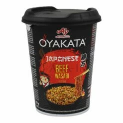 Oyakata Jap., Rind, Wasabi Instant Nudeln Im Becher 93g -ASIA-IN Geschäft oyakata jap rind wasabi instant nudeln im becher 93g