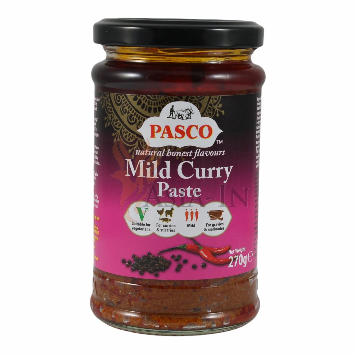 Pasco Milde Currypaste 270g 3 Pasco Milde Currypaste 270g