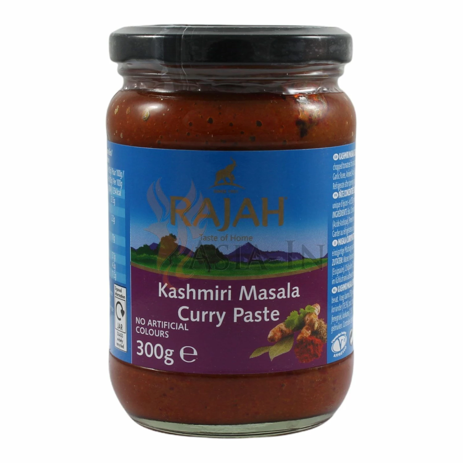 Rajah Kashmiri Masala Currypaste 300g 5 Rajah Kashmiri Masala Currypaste 300g – Bild 3