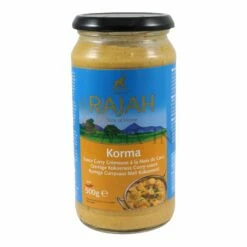 Rajah Korma Kokosnuss Currysauce 500g -ASIA-IN Geschäft rajah korma kokosnuss currysauce 500g
