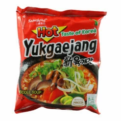 SamYang Rind, Yukgaejang Ramennudeln 120g -ASIA-IN Geschäft samyang rind yukgaejang ramennudeln 120g