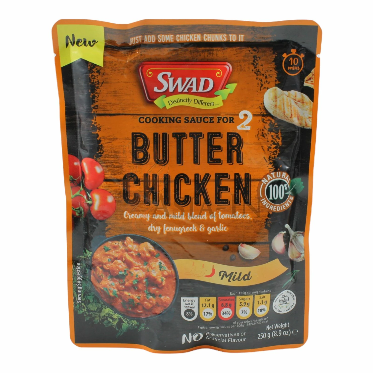 Swad Butter Chicken Sauce 250g 3 Swad Butter Chicken Sauce 250g