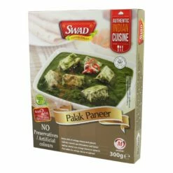 Swad Palak Paneer Fertiggericht, Hüttenkäse & Spinat 300g