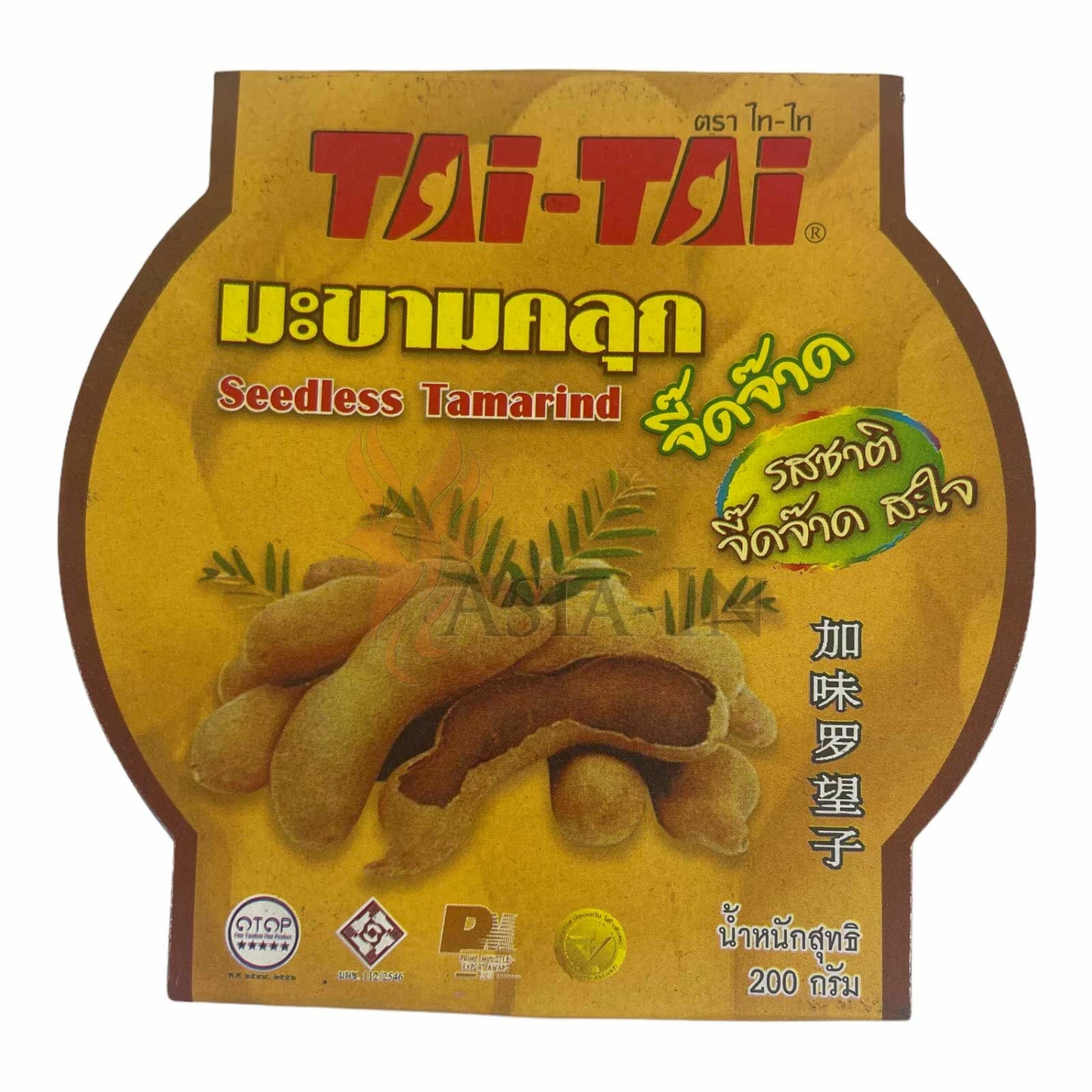 Tai-Tai Tamarinde Gewürzt 200g 3 Tai-Tai Tamarinde Gewürzt 200g