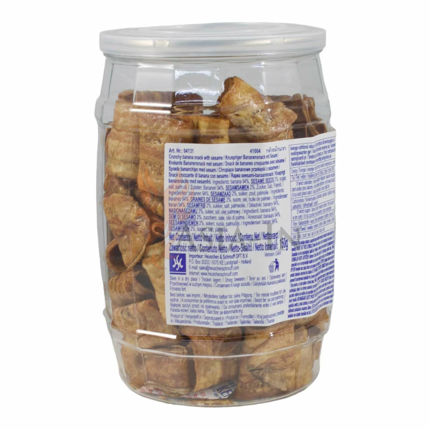 Thai Dancer Bananen Chips Mit Sesam 150g 4 Thai Dancer Bananen Chips Mit Sesam 150g – Bild 2