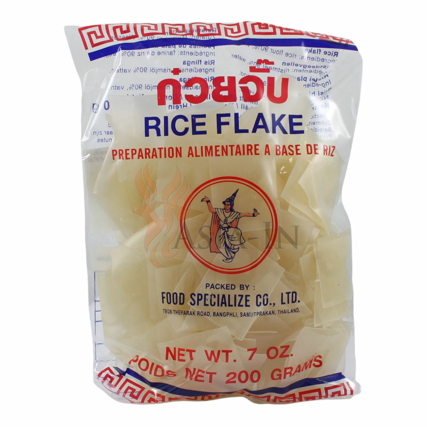 Thai Dancer Reisteigplatten, Rice Flakes 200g 3 Thai Dancer Reisteigplatten, Rice Flakes 200g