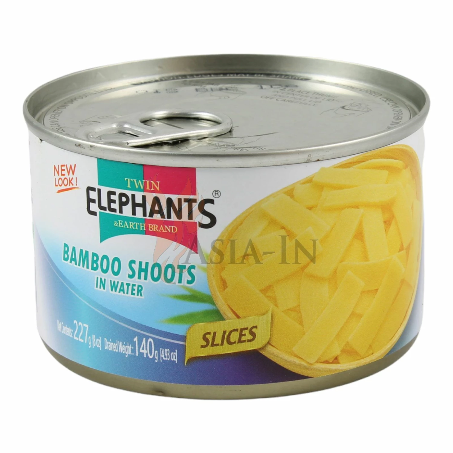 Twin Elephants Bambussprossen In Scheiben 140g 3 Twin Elephants Bambussprossen In Scheiben 140g