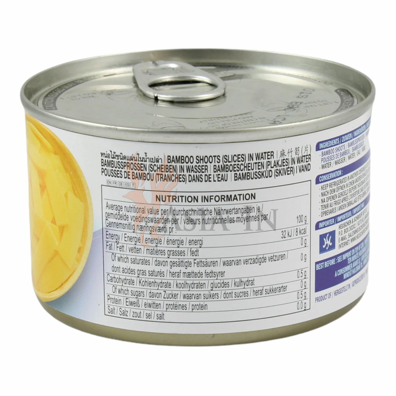 Twin Elephants Bambussprossen In Scheiben 140g 4 Twin Elephants Bambussprossen In Scheiben 140g – Bild 2